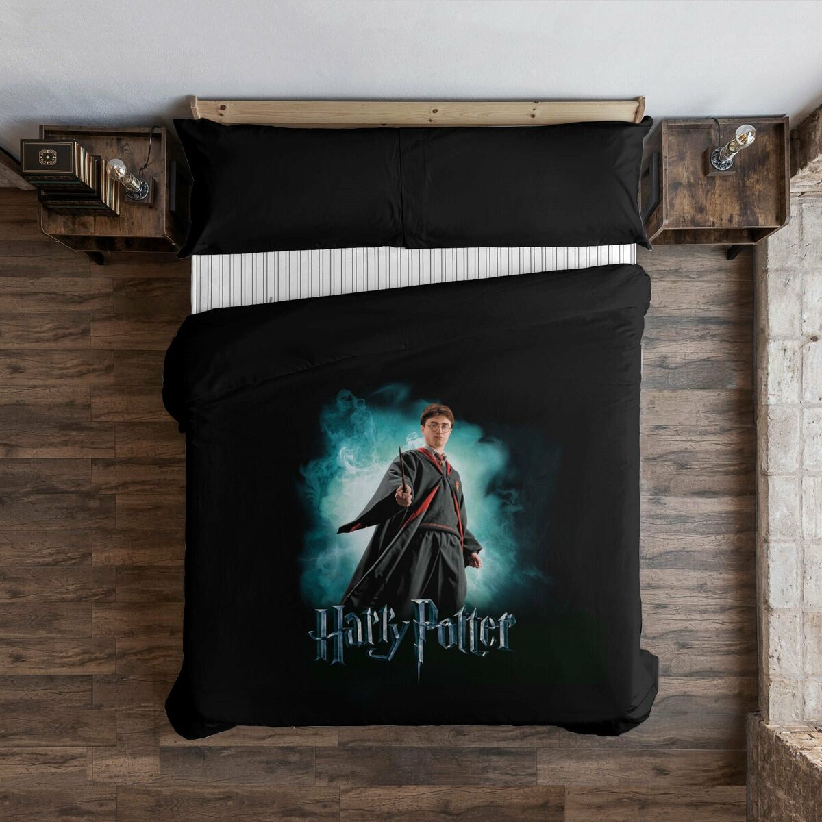 Funda nórdica harry potter multicolor 180 x 220 cm cama de 105