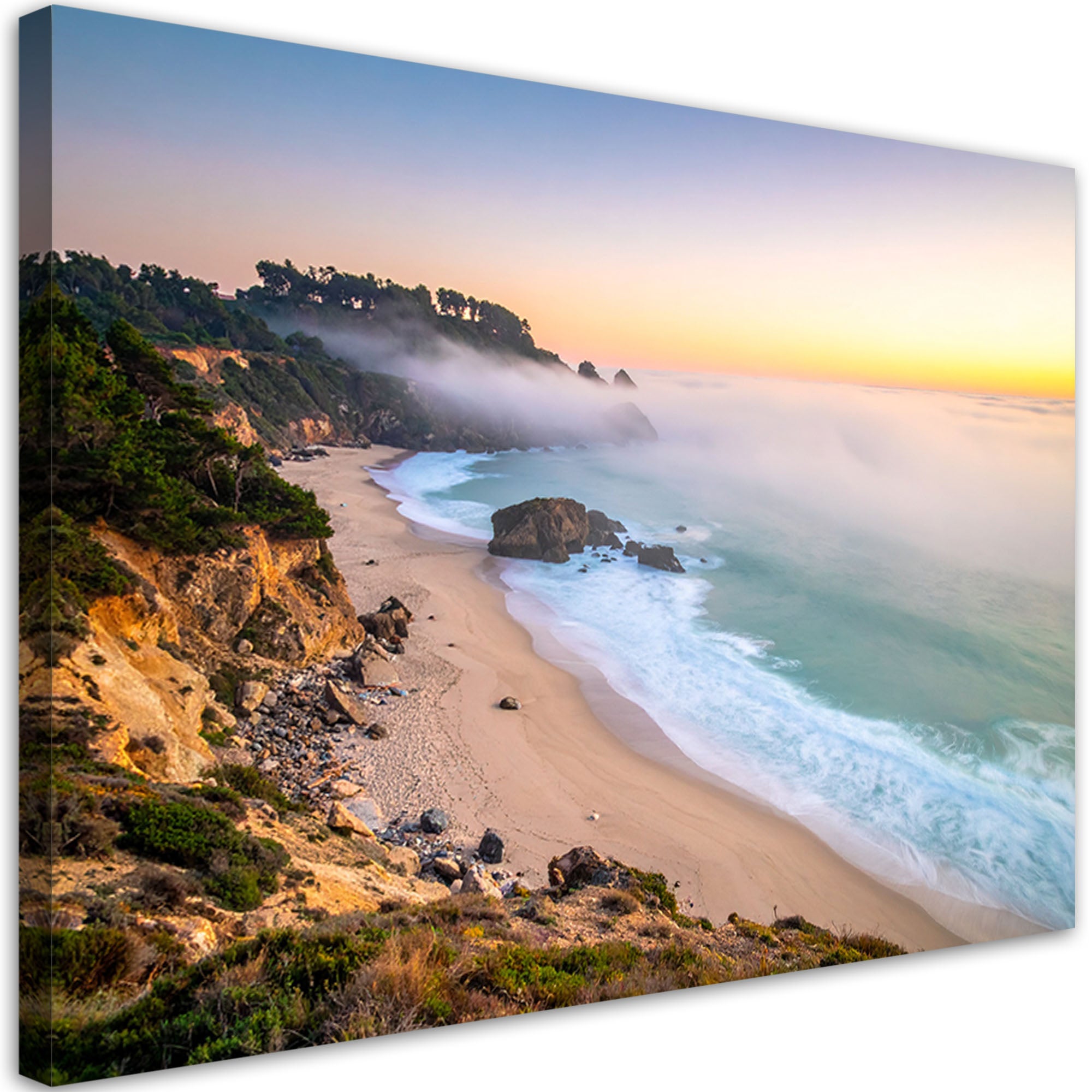 Obraz do salonu sypialni biura, Krajobraz morski plaża natura 120x80