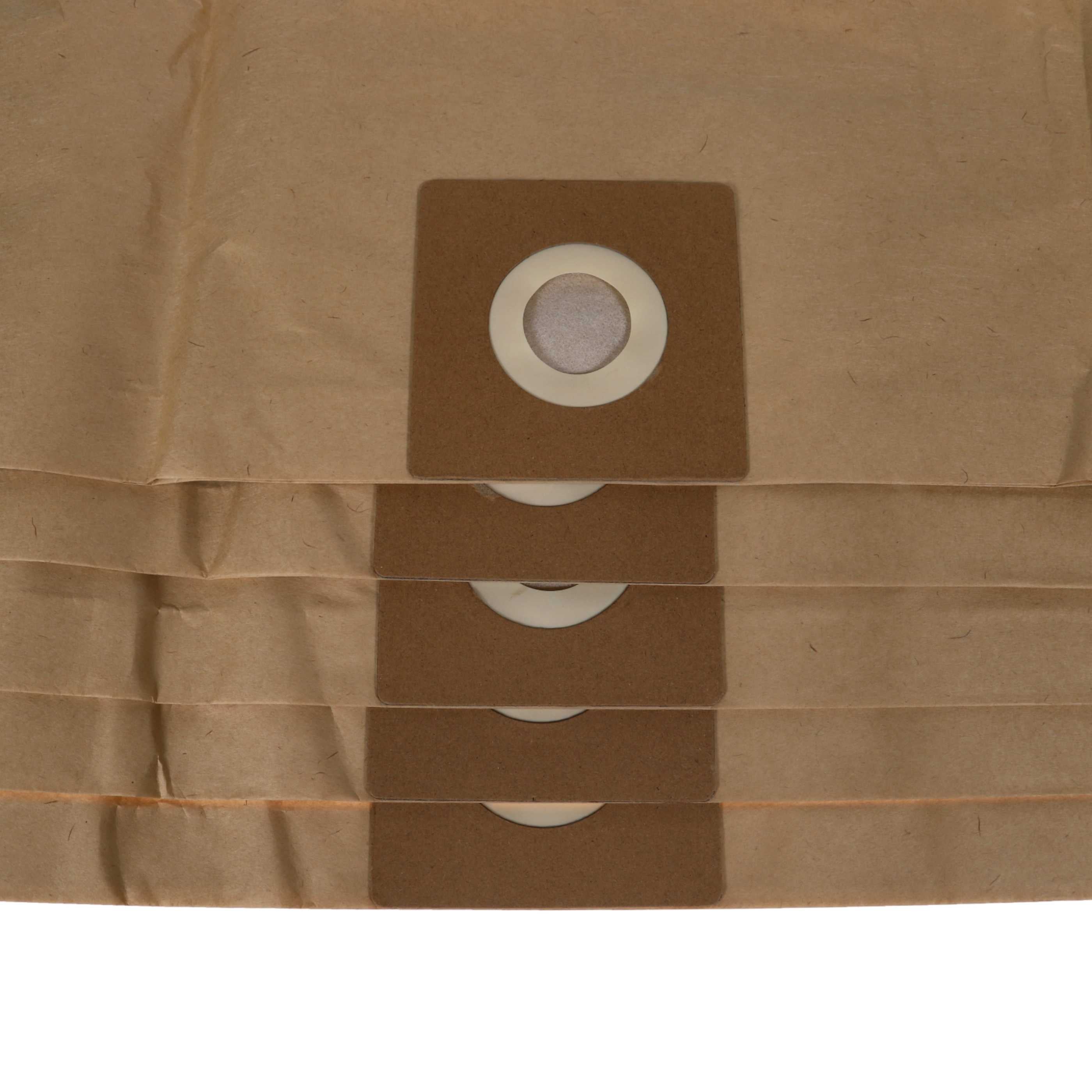 vhbw 10x Sacs compatible avec Kärcher NT 501, NT 551 aspirateur - papier marron - 4