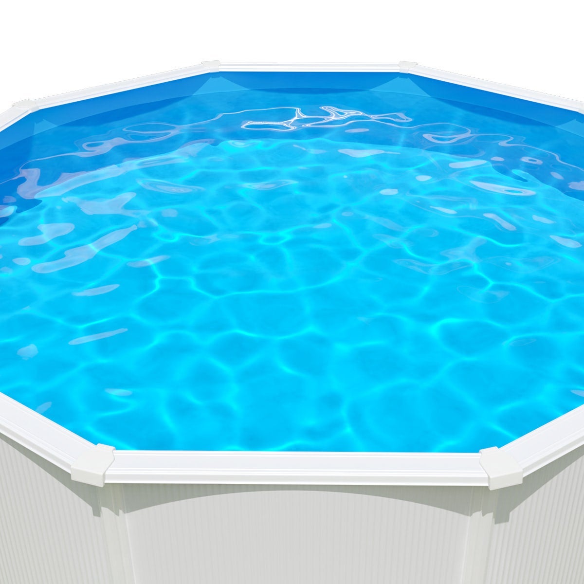 Liner bleu piscine métal 3,60 x 1,32 m - 3
