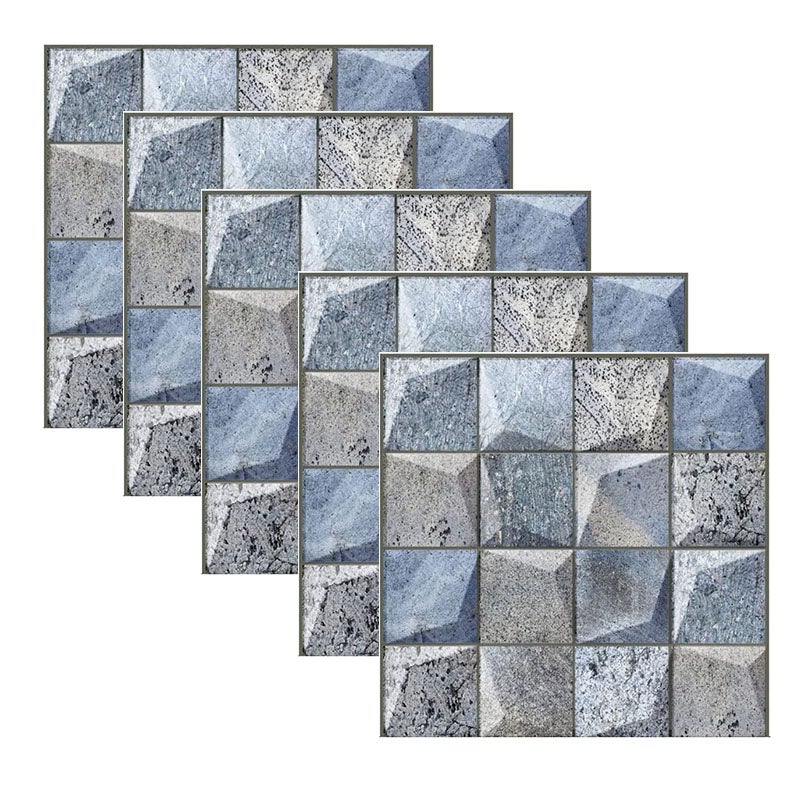 Dekoracja Ścienna 3D - 10 Paneli Imitacja Cegły (30x30cm) + Szpachelka do Montażu w Zestawie - Pokrywa 0.9m²
