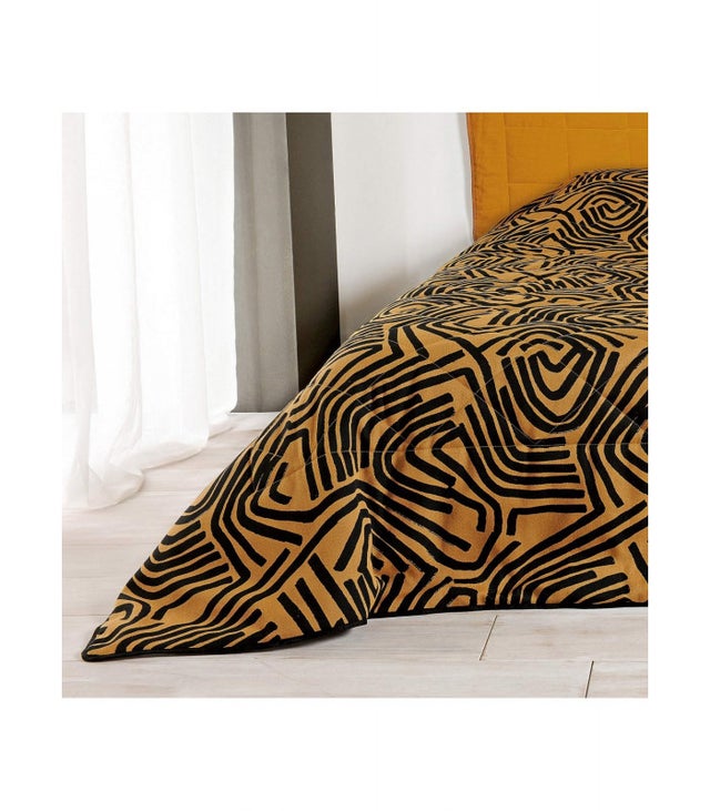 Dessus de lit Matelassé Camel 
