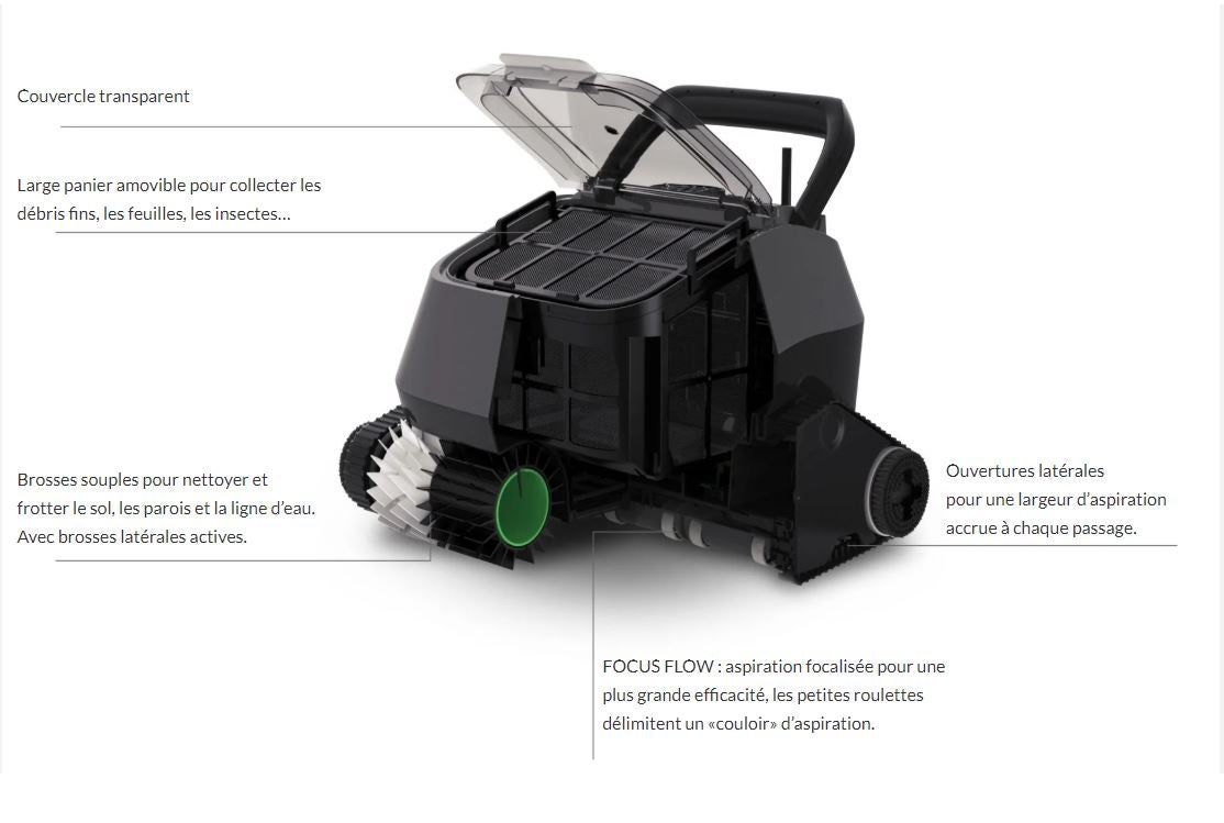 Robot de piscine automatique 7310 Black pearl - 2
