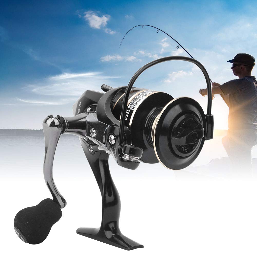 Accessorio per ruota per lancio di esche per pesci di mare a lungo raggio per mulinello da pesca in metallo (AC5000) - 4