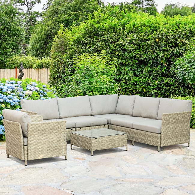 Poltrone Da Giardino Esterno Set Giardino Pezzi Outsunny