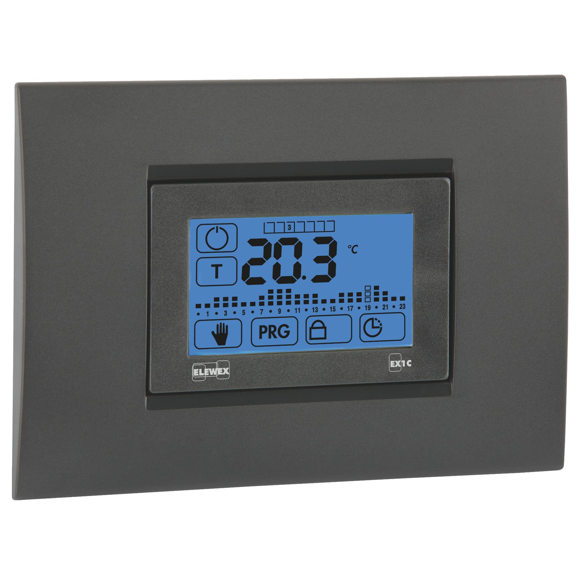 Vemer VE771600 Cronotermostato Digitale Touch Screen - Programmazione Settimanale, 230V - Bianco - Foto 2