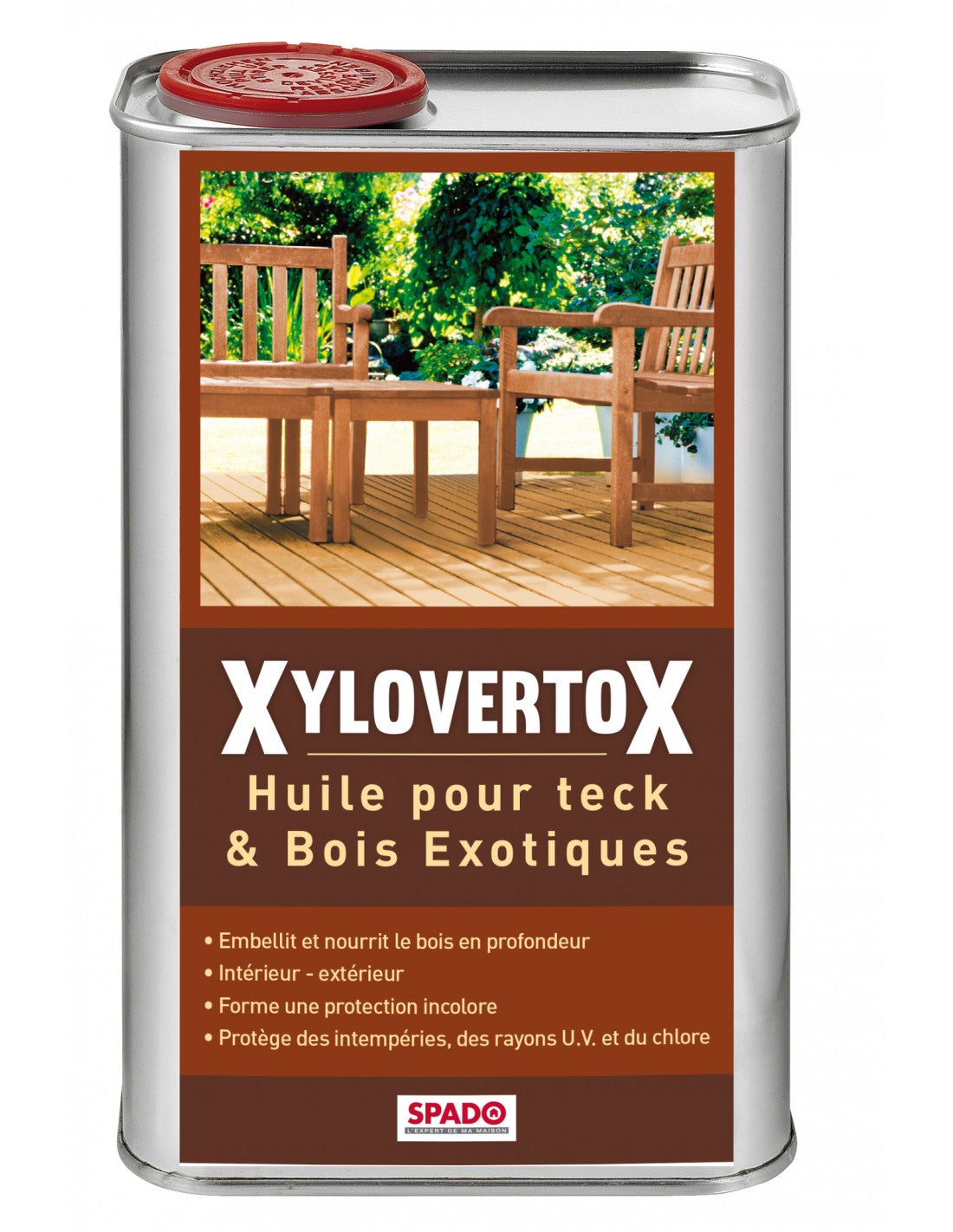 Huile naturelle pour le bois - Noir - 1 L ECO-SELECTION main image 1
