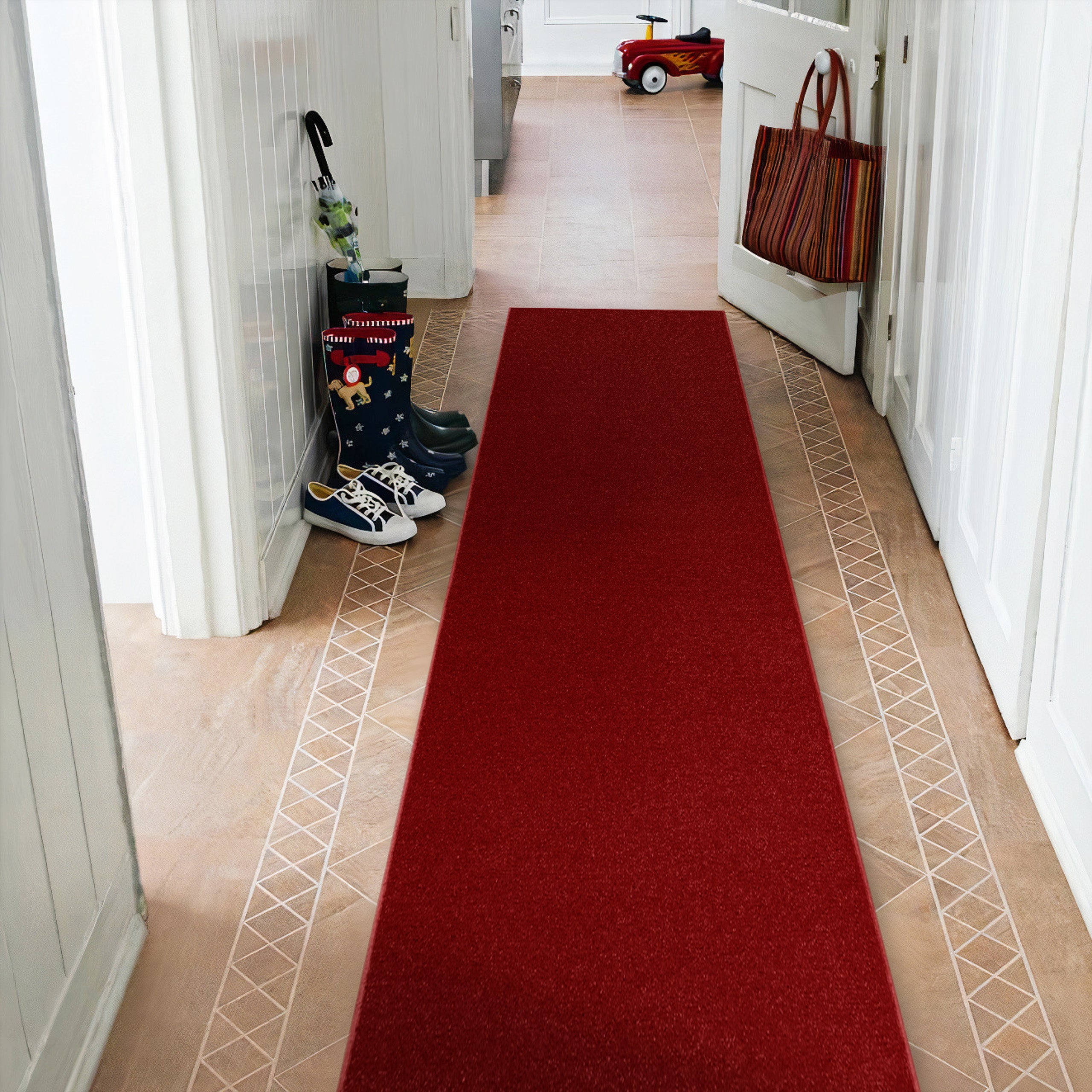 Chodnik ETON 120 czerwony 80x470 cm - 3