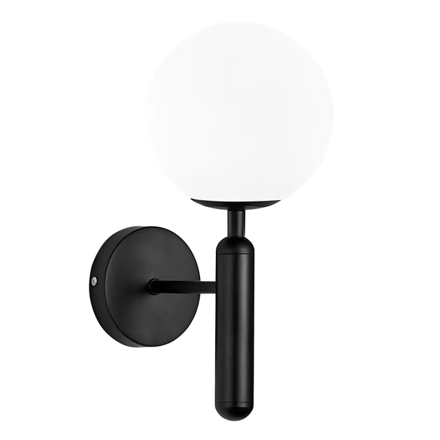 Kinkiet Toolight G097-1W Czarny Biały