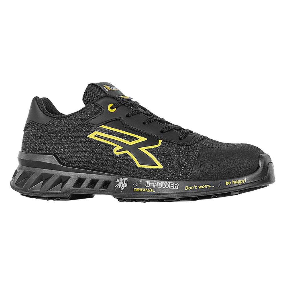 Chaussures de sécurité basses Frank noires/jaunes 40 S1P Upower - 3
