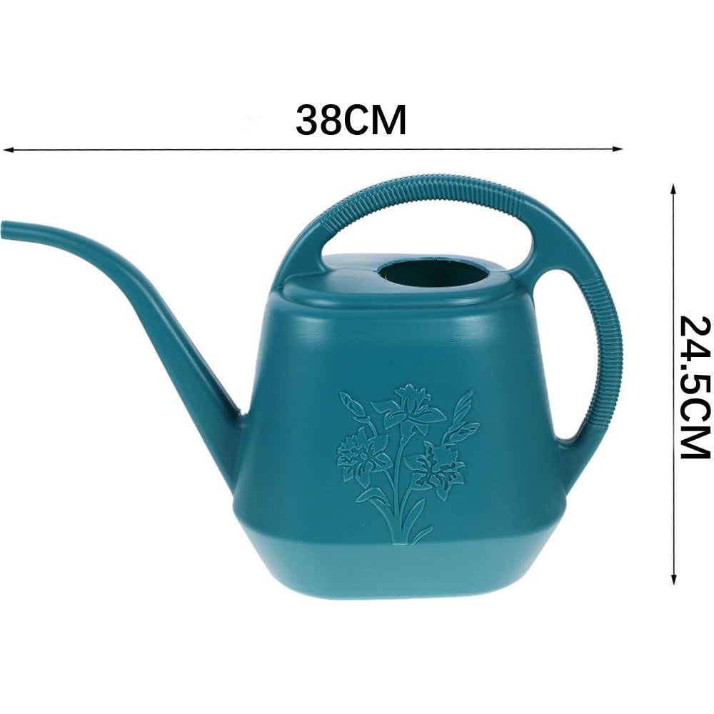 KAKET Arrosoir en plastique à long bec de 4 L, adapté aux plantes d'intérieur et d'extérieur, aux plantes succulentes, aux fournitures de jardinage - 6