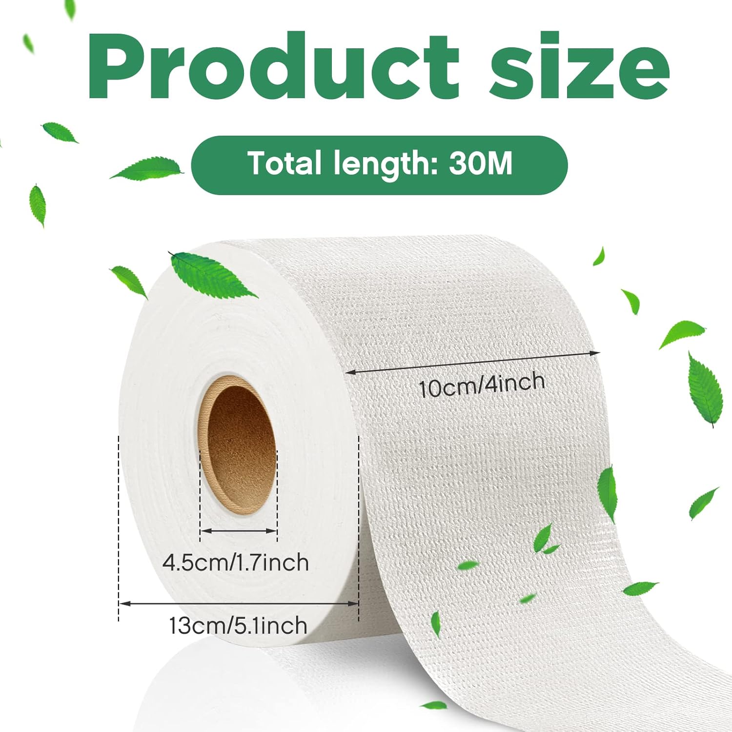 Ruban Adhésif en Tissu Polyester Imperméable 10cmX30M, Membrane Anti-fissures Résistante aux UV pour Réparation Toiture et Cloisons Sèches - 2