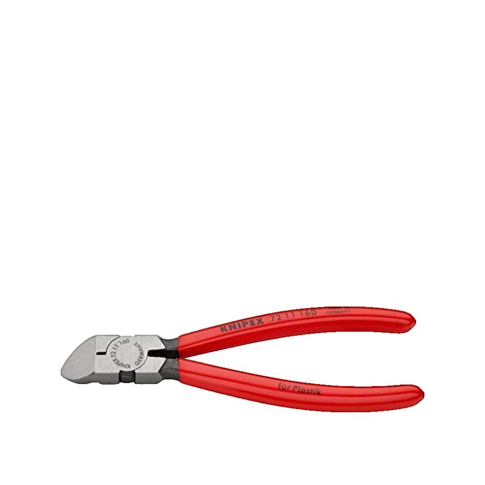 Knipex Alicate Corte Diagonal Punta Curva 45º 160 Mm.7211 , Leroy Merlin