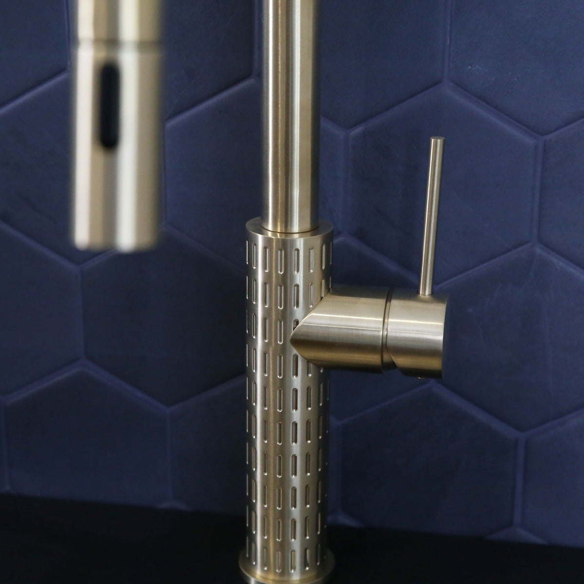 Architek mitigeur évier douchette extractible or brossé - 9