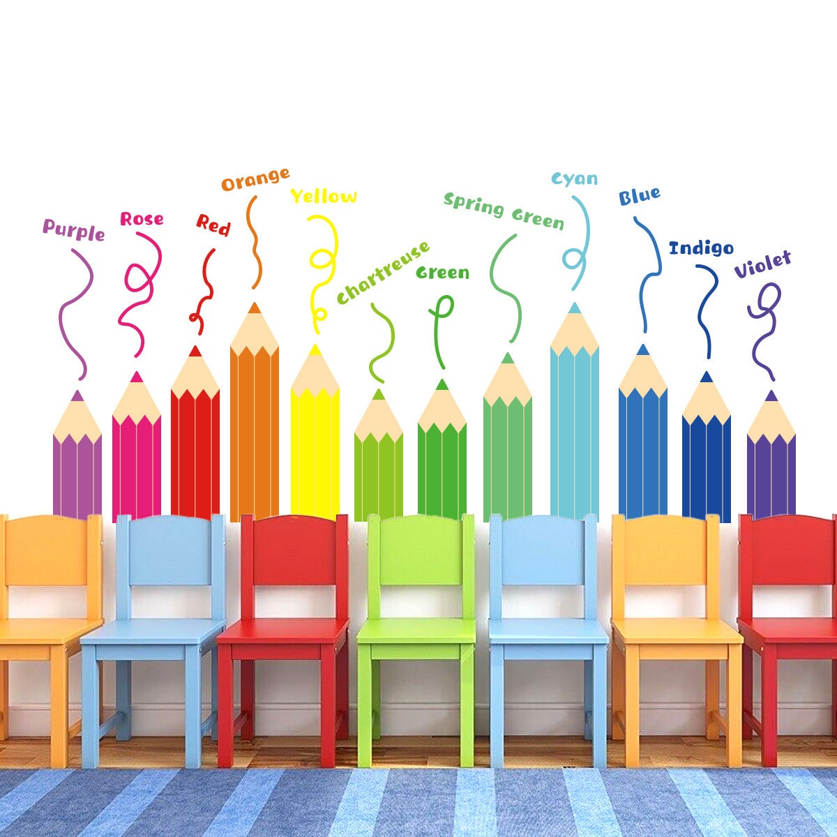 Décoration murale,autocollants muraux pour chambre d'enfants,décor de