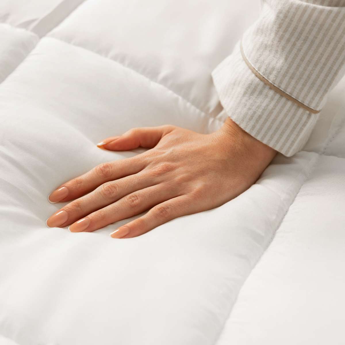 Nalui edredão 220x240cm Warmy E200 Branco Microfibra (200 gr/m²), Suave e Respirável - 4