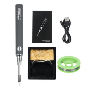 Kit de fer à souder sans fil portable - SONEW - Batterie rechargeable Kit de fer à souder sans fil portable - SONEW - Batterie rechargeable