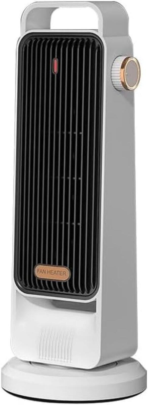 Przenośny elektryczny grzejnik z termostatem, ceramiczny PTC, szybkie nagrzewanie, do użytku wewnątrz pomieszczeń