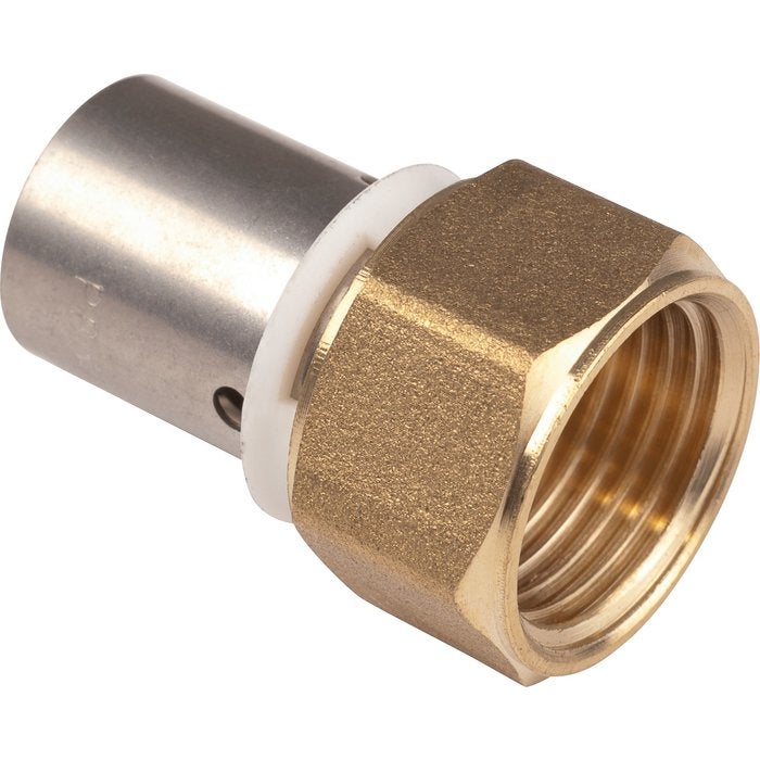 Raccord PER droit à sertir - F 1/2' - Diamètre 16 mm - PB tub - 2