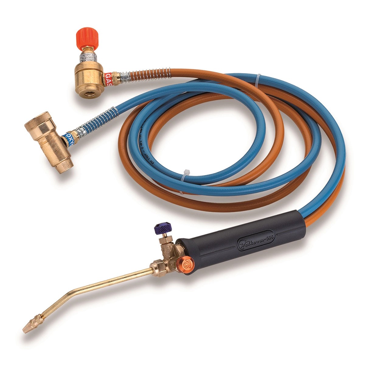 Chalumeau BiGaz Oxygène M10 et Gaz Butane Propane Tuyaux 1.5 m KEMPER Leroy Merlin