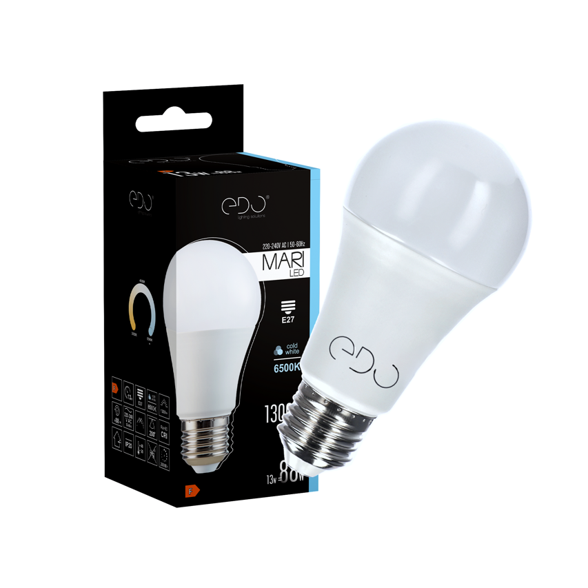 Żarówka Edo Mari LED E27 13W 6500K zimna CW 1300lm EDO777591