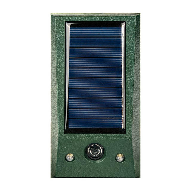 Repelente ultrasónico para aves, resistente al agua, con luz LED intermitente, para uso en exteriores, para ahuyentar murciélagos, ratas y pájaros.