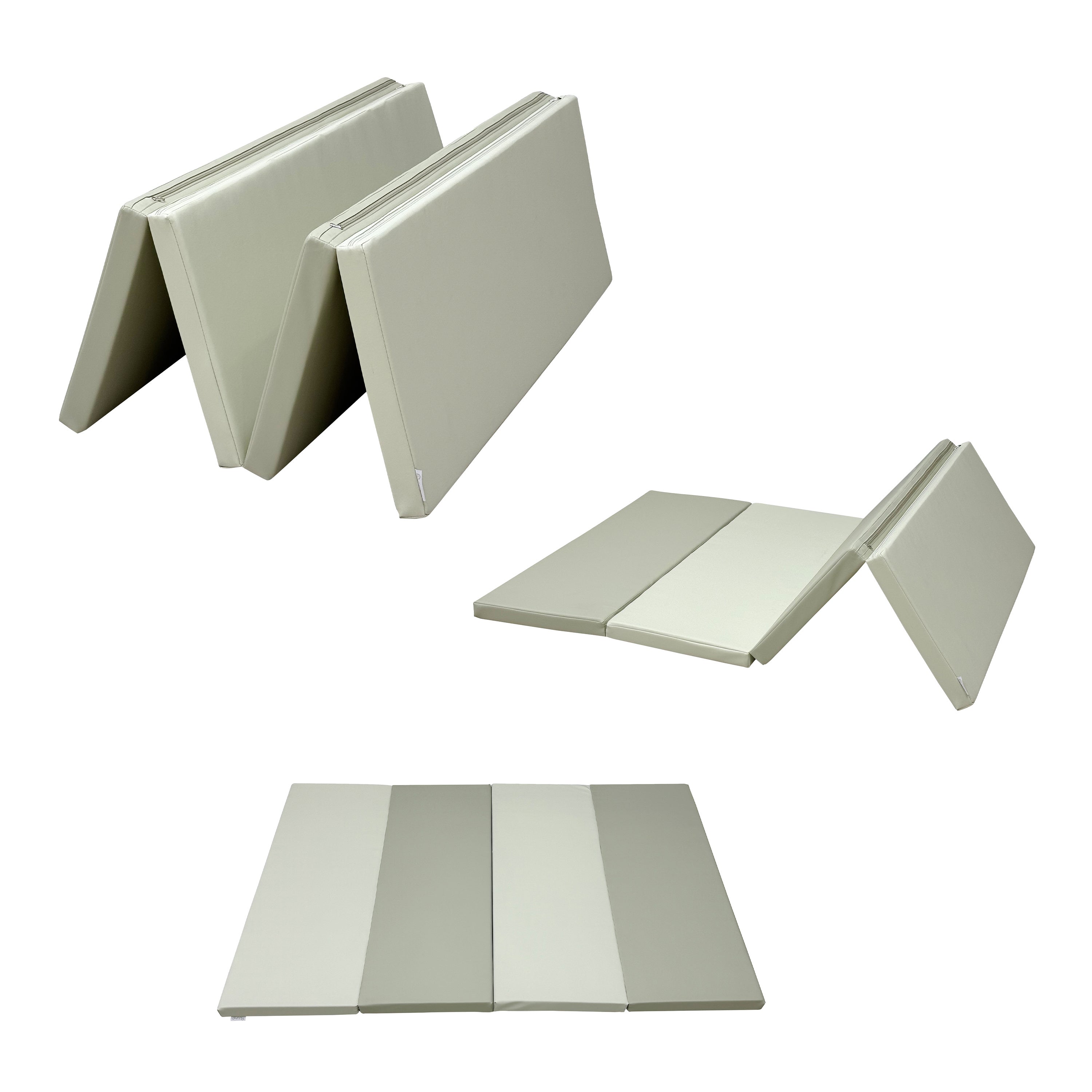 Sunny Dani Tapis de Jeux Pliable, Tons Naturels Apaisants | Tapis de jeux pour Bébés, Surface de Jeu, Mousse EPE | Tapis d'éveil à partir de 3 mois - - 2