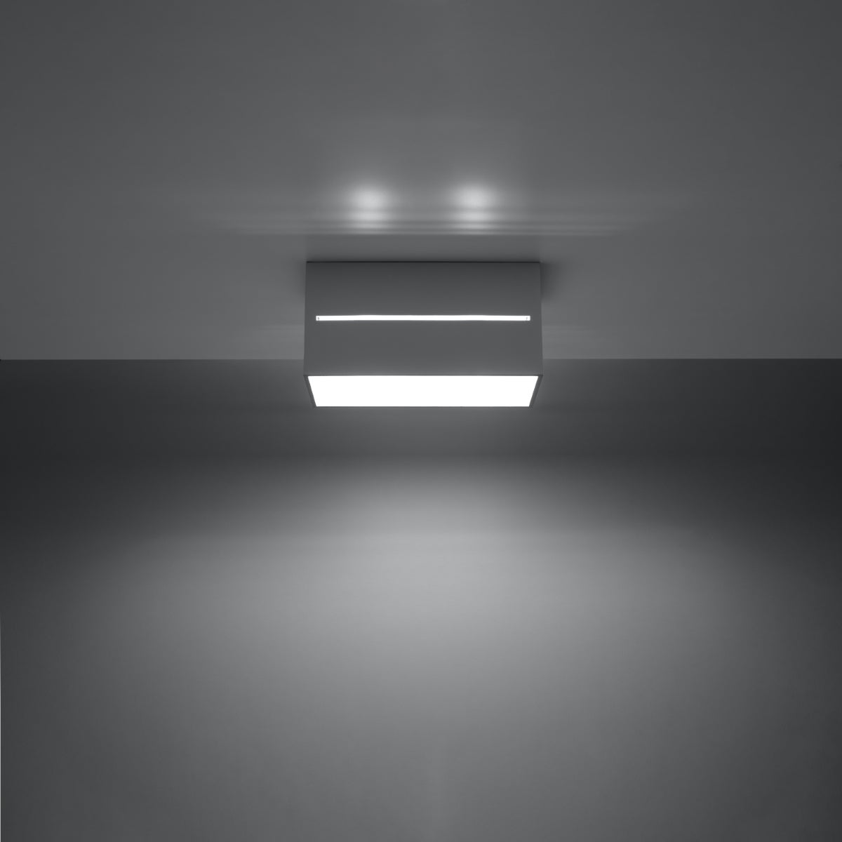 Plafon ZORBO MAXI szary LED 3000K - 20x10x10cm Sollux