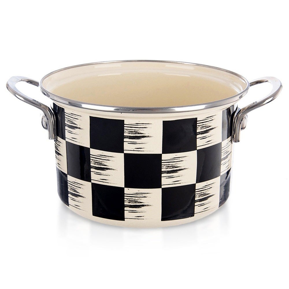 ANCIENNE CASSEROLE EN tole emaillee motifs lustucru vintage !!! EUR 15
