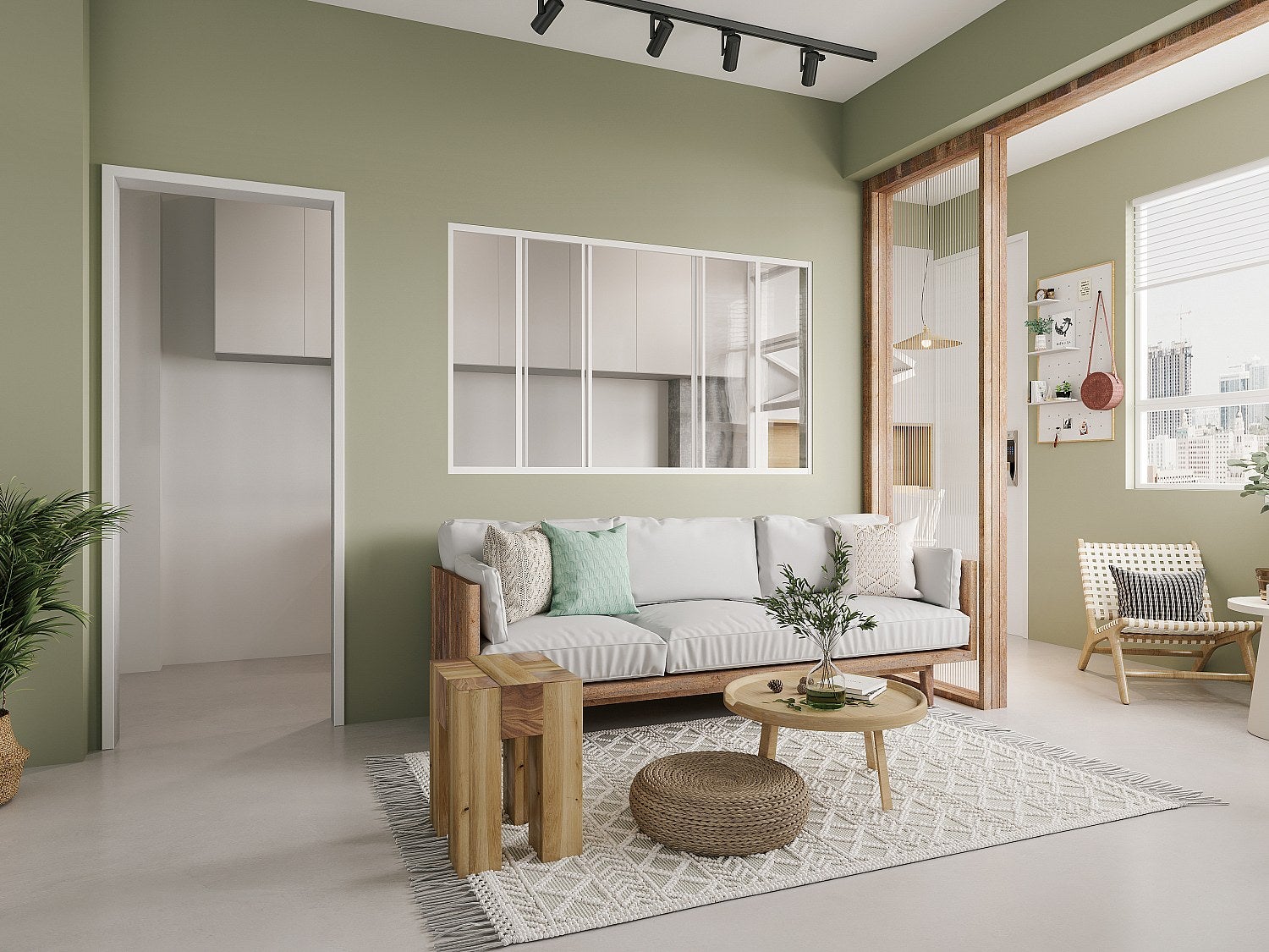 Cristalera corredera de aluminio termolacado blanco 180x105 cm - ravena