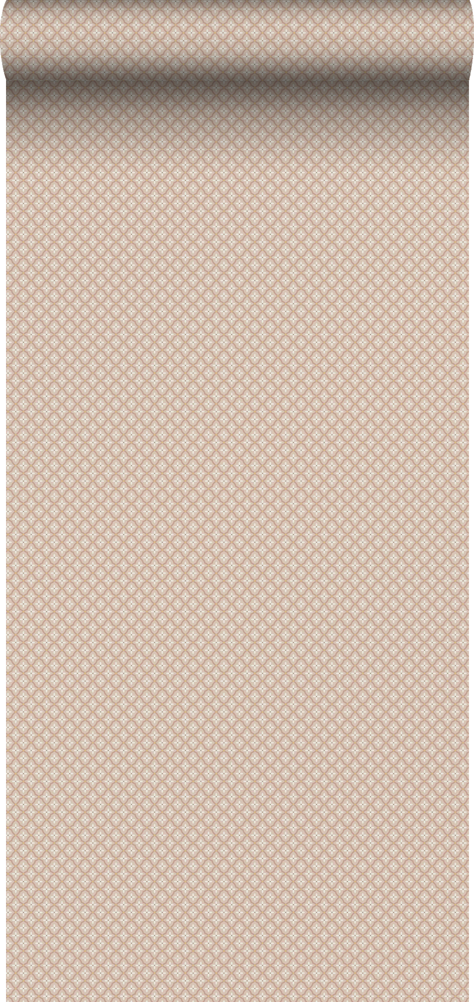 Tapeta zabytkowe kwiaty terakota - 53 cm x 10.05 m - BORASTAPETER
