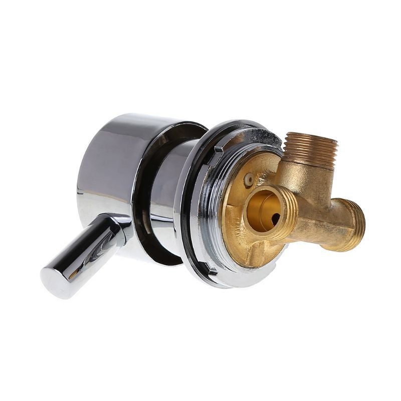 Mitigeur Thermostatique Laiton G1/2 | Mixeur Eau Chaude/Froide | Pour Cuisine Ou Salle De Bain