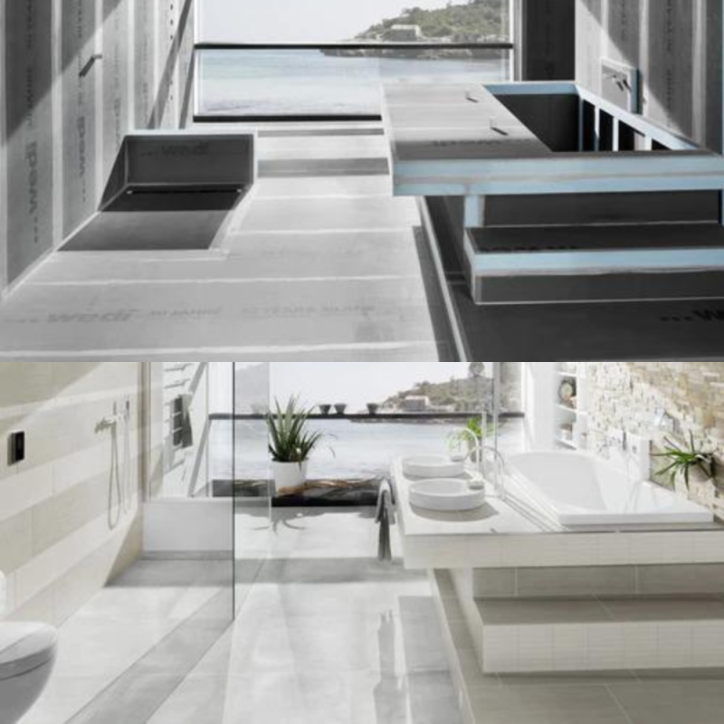 Pack 2 panneaux de construction WEDI 250 x 60 x 2 cm - 2