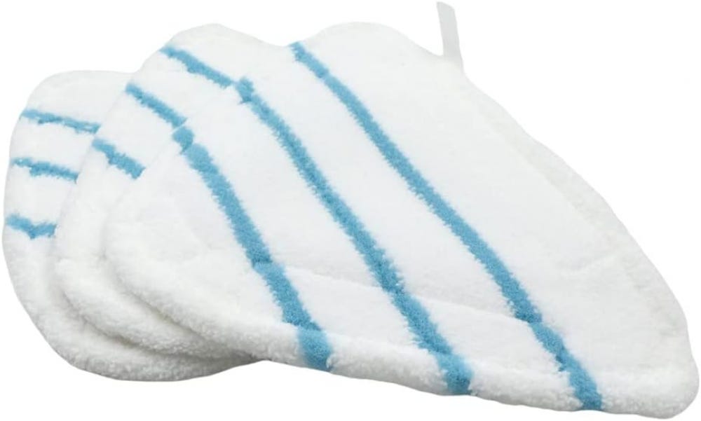 Set 6 Panni Microfibra Per Pulitore A Vapore - Accessori Lavabili E Riutilizzabili, Bianco - Foto 5