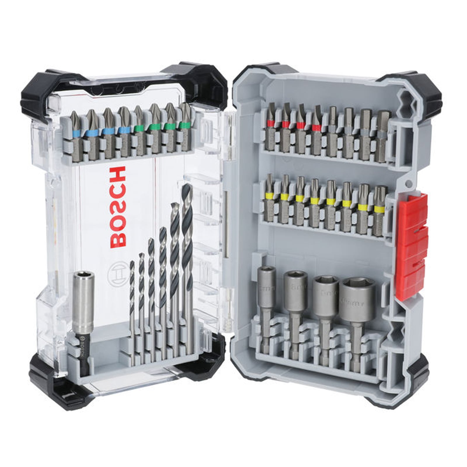 Bosch Set di 35 punte extra rigide e punte per trapano HSS in metallo, 35 pezzi (197 x 110,5 mm, accessori professionali, cacciavite trapano)