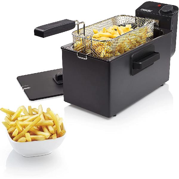 Princess Freidora 2000 W 3 L Negra , Leroy Merlin