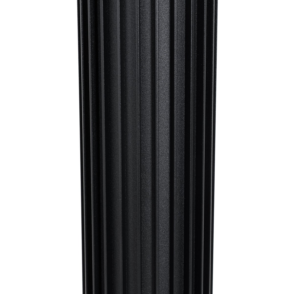 Qazqa design borne lumineuse extérieure pour jardin - Boris - noir, max. 7w, gu10, 50cm, IP44 - 4