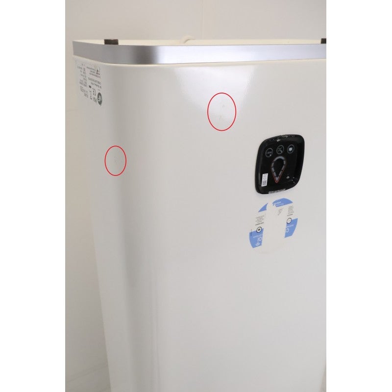 Chauffe-eau électrique Linéo connecté vertical mural multiposition blanc 80L - ATLANTIC - 157209 - 9