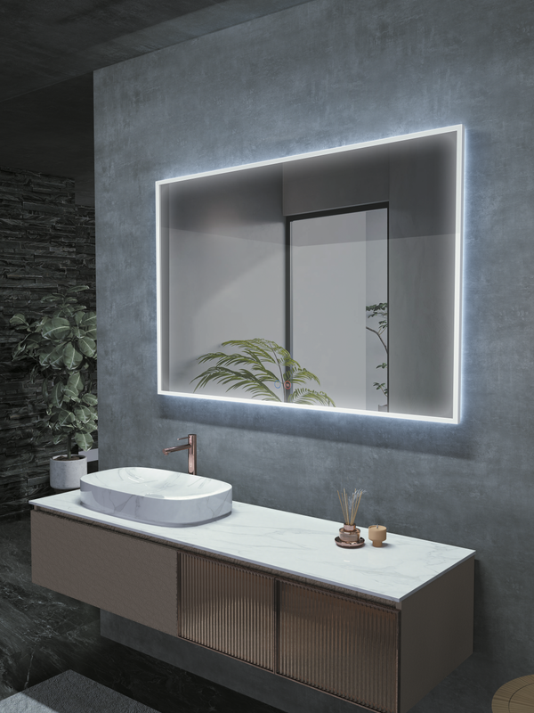 Specchio per il trucco rotondo con luci 3 modalà di illuminazione a colori per spogliatoio camera da letto ingrandimento 15x staccabile da tavolo  66