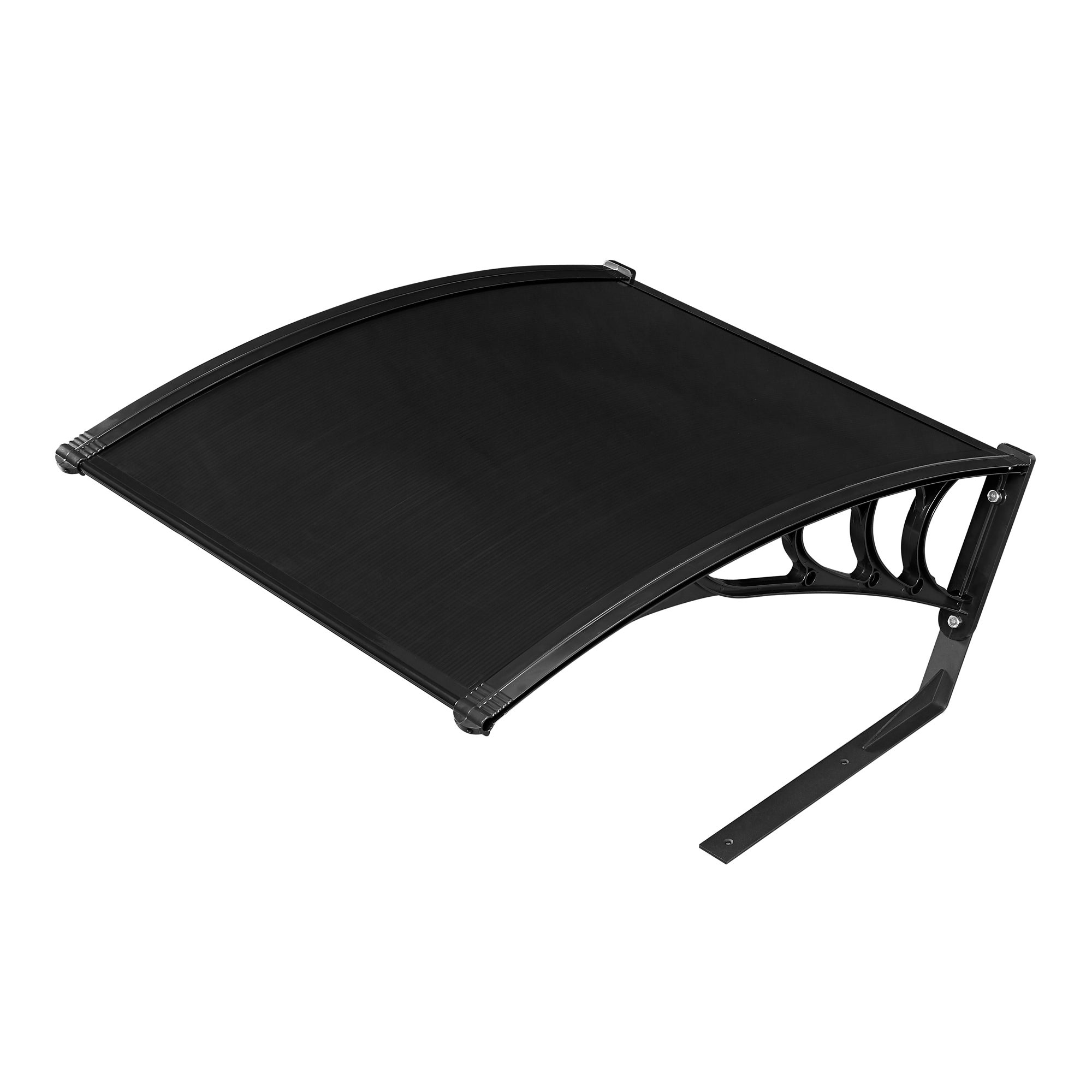 AREBOS Garage de tondeuse robot Abri pour Robot Taille 102 x 79 x 46 cm Résistant aux intempéries + protection UV Noir - 9