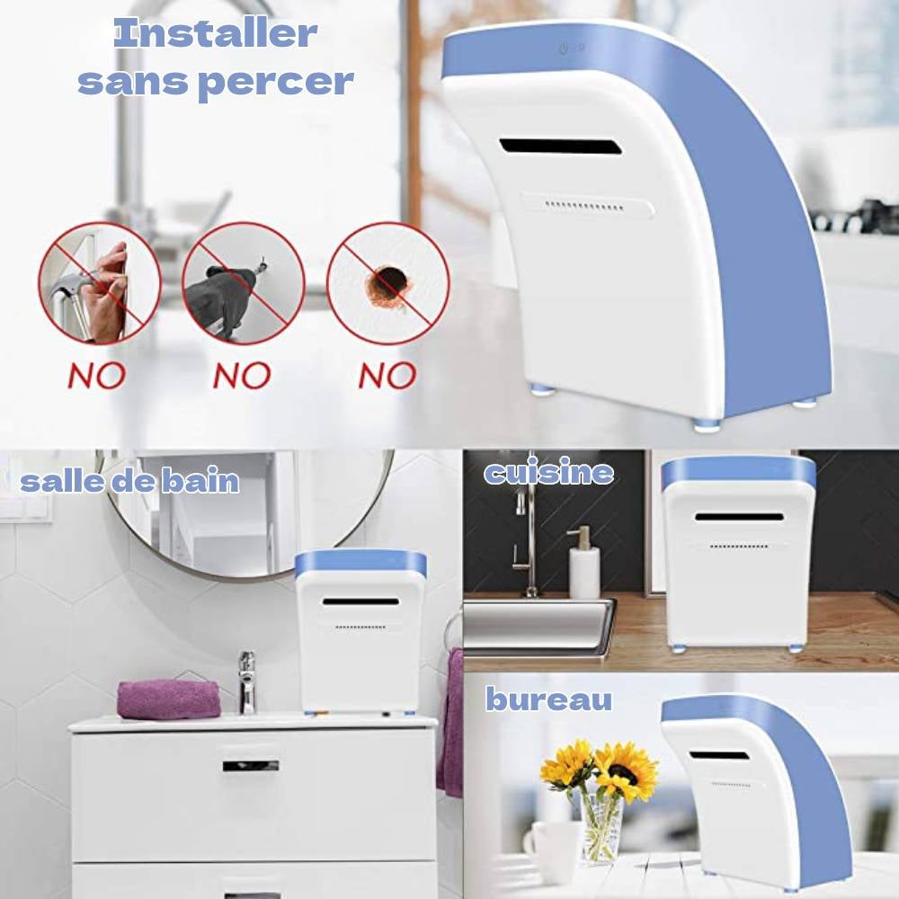 Sèche-mains à capteur Infrarouge automatique Seche mains 850W - 4