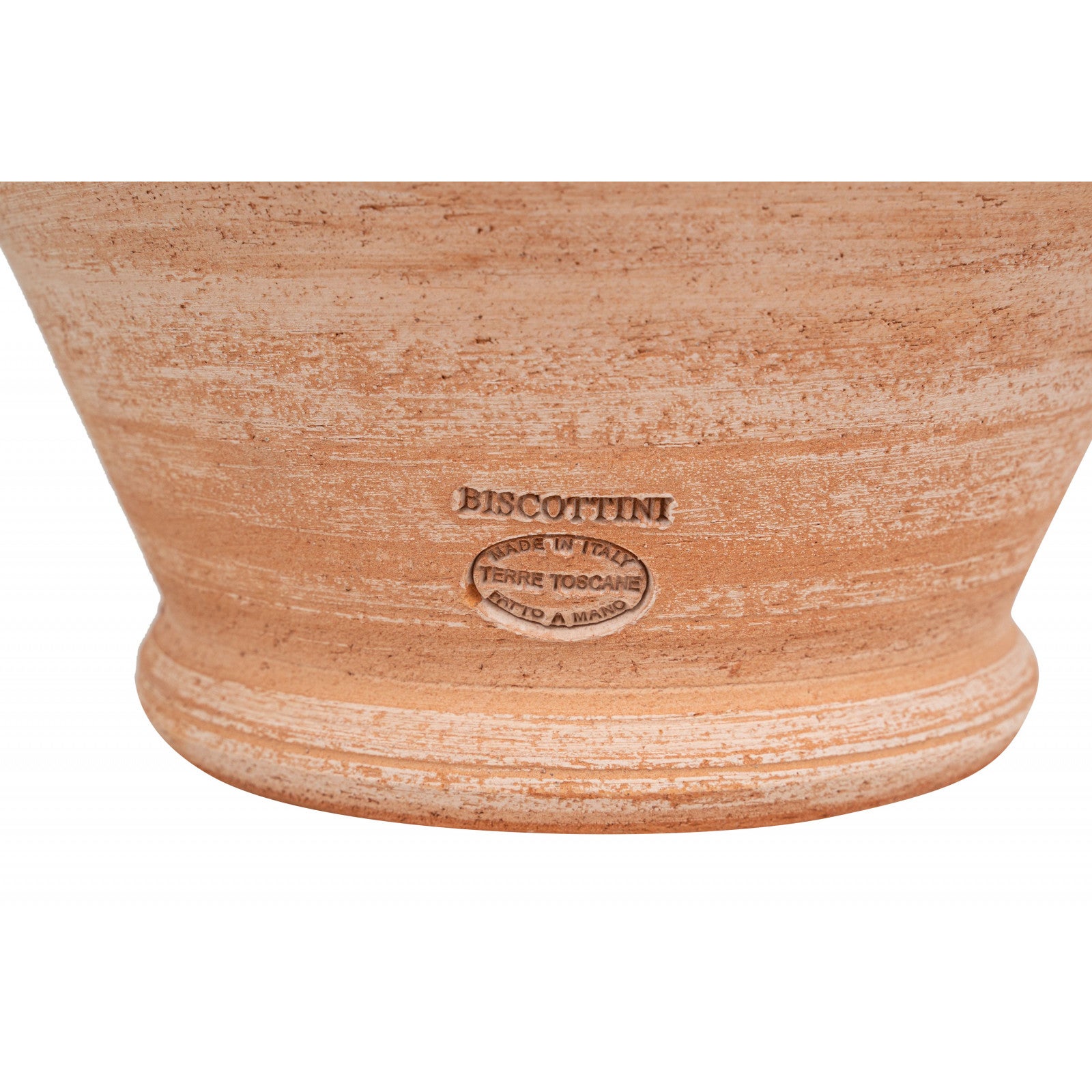 BISCOTTINI Vase Porte-parapluie Terre Cuite Fait Main - Amphore Extérieur Intérieur - Porte-parapluie d'Entrée 38x33x45cm - 6