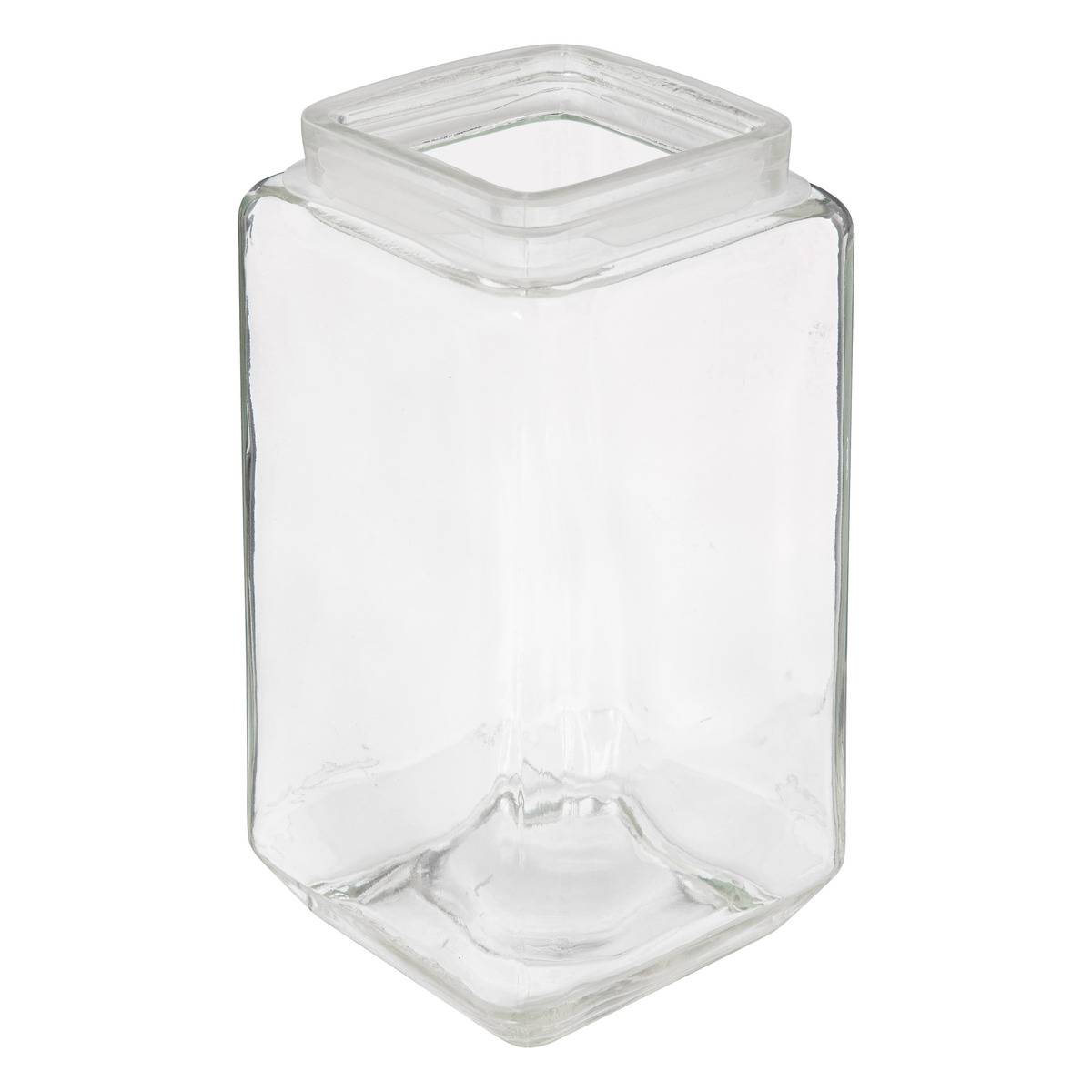 5five Vaso In Vetro E Metallo Ublo 1,25L – Nero – Design Moderno Per Cucina
