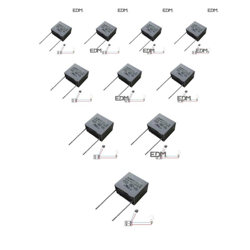 Condensatore LED lampadina - 4