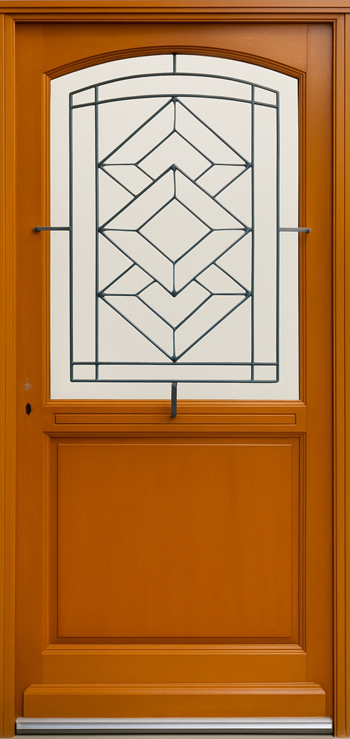 Fenêtre En Bois 2 Vantaux 165x100 Cm - Double Vitrage, Marron, Fabrication Philippines, Sur Mesure