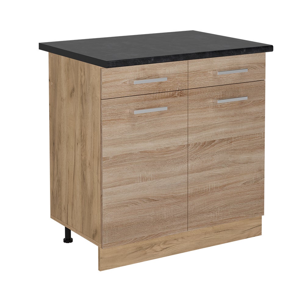 Vicco Szafka dolna do kuchni R-Line, Sonoma, 80 cm , BP Antracyt
