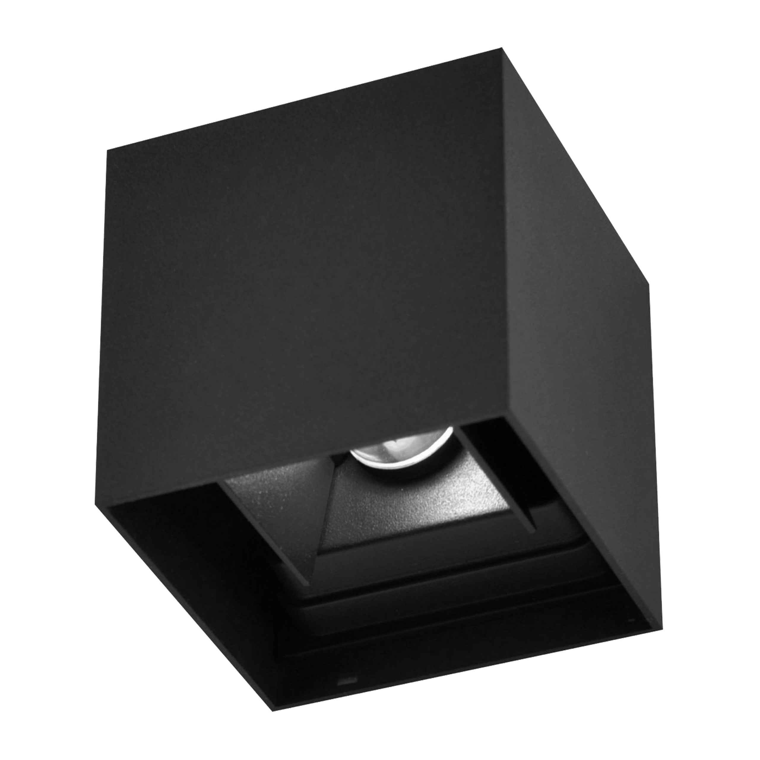 Lampa elewacyjna Kira G9 LED 10cm IP44 regulacja kąta kinkiet oprawa zewnętrzna czarna MasterLED