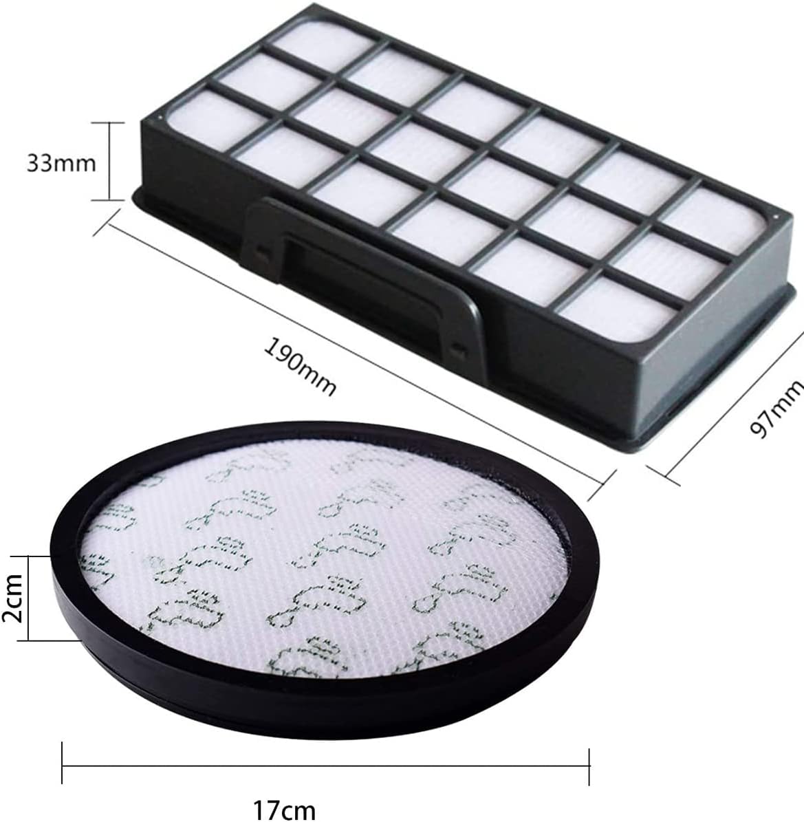 2 lot Remplacement Filtre pour Rowenta X-Trem Power Cyclonic AspiratEU ZR006001 RO69xx RO72xx RO7230EA RO7260EA,Filtre Pour AspiratEU - 4