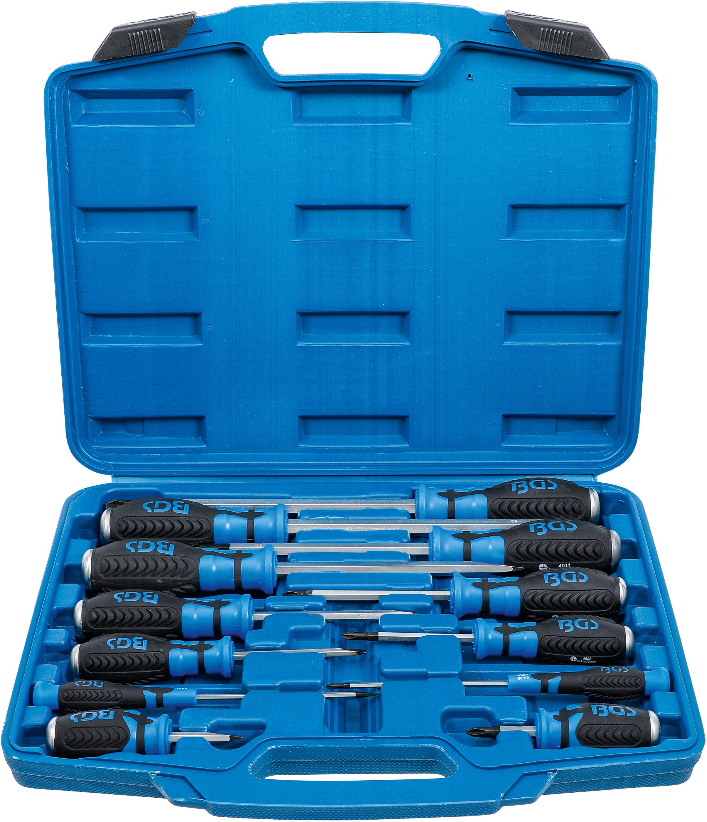 Zestaw wkrętaków BGS z wewnętrznym kwadratem 6,3 mm (1/4") 12-częściowy - 7896