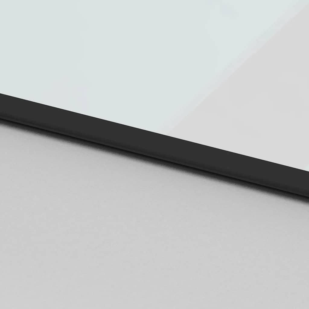 Puerta corredera con herrajes negro 76x205 cm vidrio templado vidaXL - 8